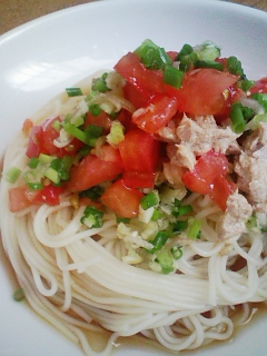 ツナトマぶっかけそうめん きのう何食べた Femini Neo