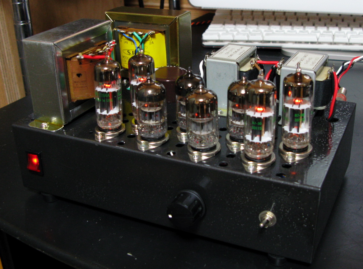 12AX7 SRPP-12B4A 全段差動アンプ : やる気のないページBLOG