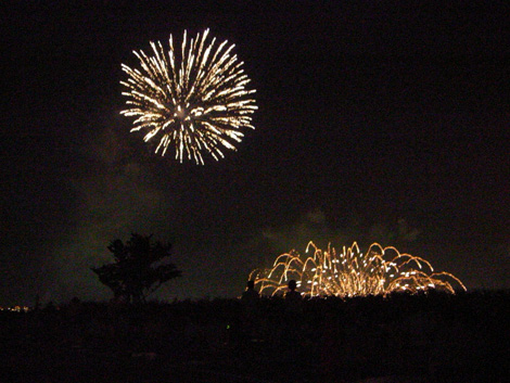 地鎮祭と花火_d0031378_14125648.jpg