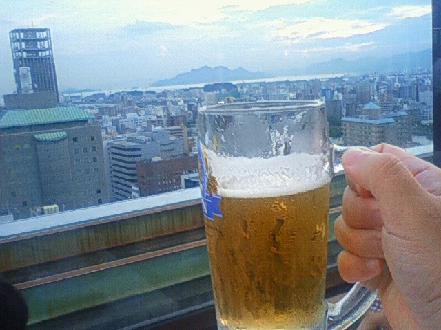 ビアガーデン！_c0009280_15303735.jpg