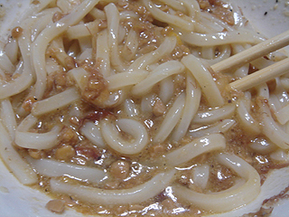 納豆チーズ釜卵うどん_c0025217_19395153.jpg