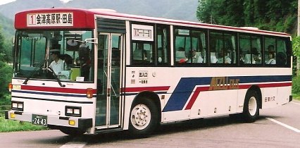 会津乗合自動車 日野KC-HU3KPCA +日野車体_e0030537_23492382.jpg