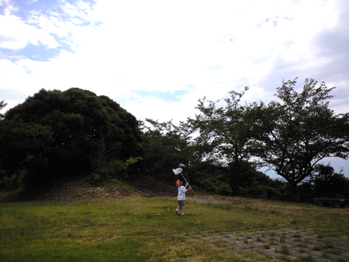 大山登山に向けて（清水寺展望台虫取り編）_d0141173_6571029.jpg