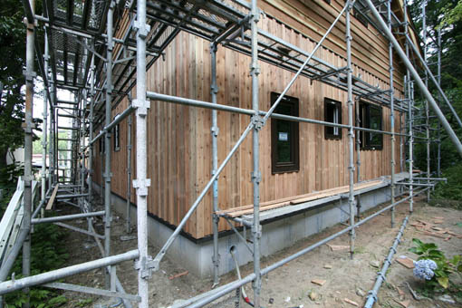 Q1手形山の家:ペントハウスと屋上の工事_e0054299_98217.jpg