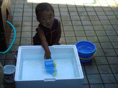 海水浴② in せんなん里海公園内ときめきビーチ_c0108460_21363517.jpg