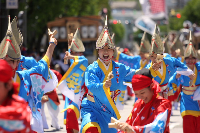 第55回よさこい祭り（2008） 1日目 十人十彩_a0077663_23375583.jpg