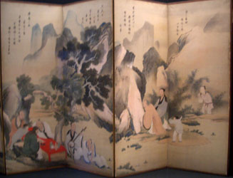 対決展番外編：　与謝蕪村《蘭亭曲水屏風》　＠東京国立博物館　平常展_b0044404_2272049.jpg