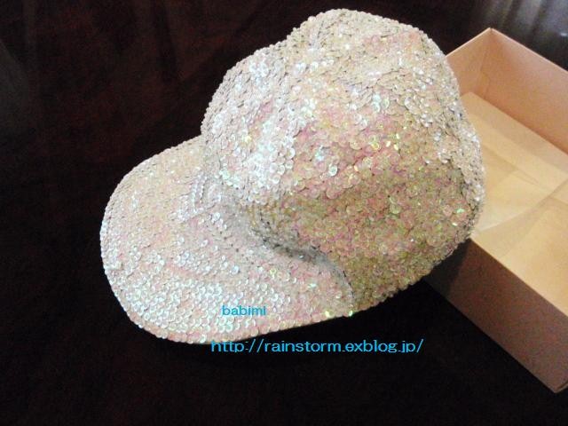 オークションのRainの帽子が届きました_c0047605_0404766.jpg