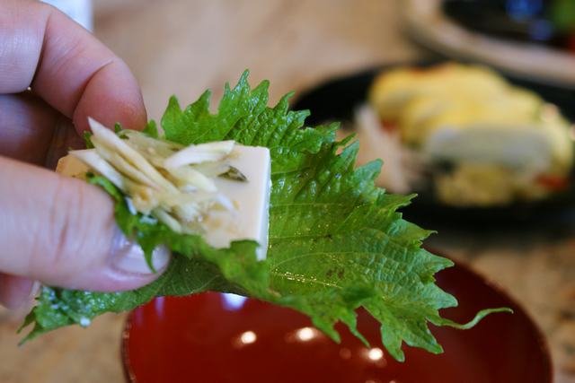 夏の名残の冷やし素麺朝食、_d0100880_4185150.jpg