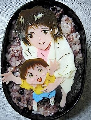 新世紀エヴァンゲリオン弁当 キャラ弁 なつかしアニメをキャラ弁