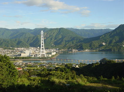 今朝の尾鷲の空、今日も暑そうだ_f0133861_721158.jpg