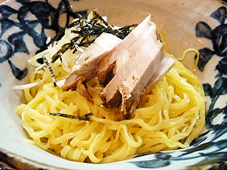麪家 ひばり@学園 ★☆ (魚豚つけ麺?・まだ試作)_f0080612_2021239.jpg