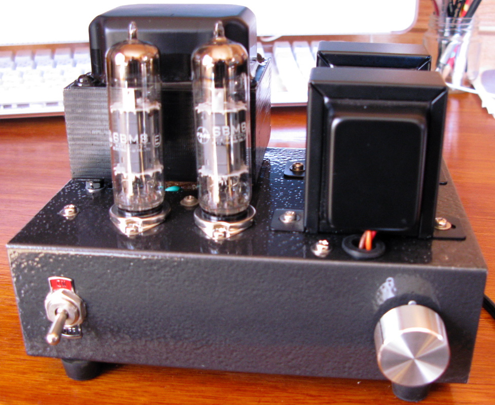 6BM8定電流バイアスSEアンプ やり直し : やる気のないページBLOG