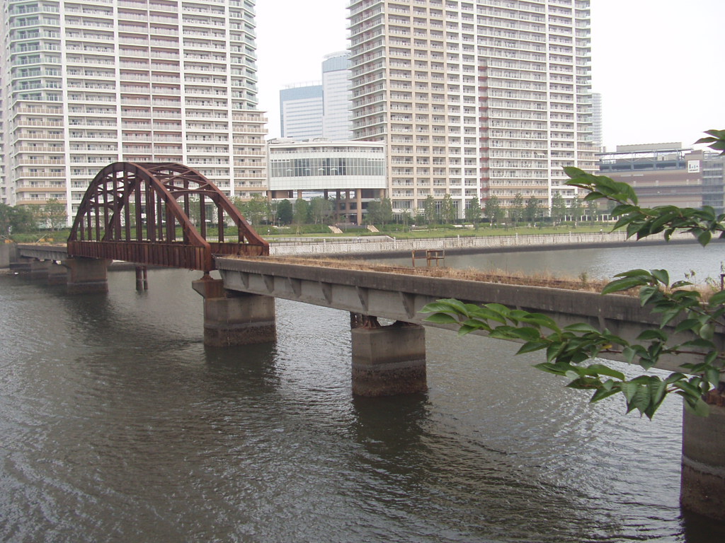 晴海鉄道橋～東京の廃線～_f0159291_1759982.jpg