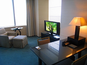 7月　パークハイアット東京　部屋その1_a0055835_23283321.jpg