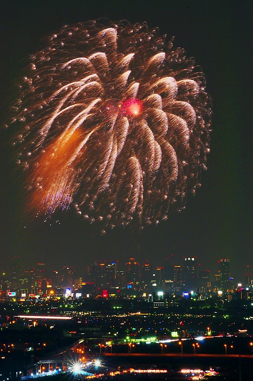 猪名川の花火---2---　20080816_a0050572_17313017.jpg