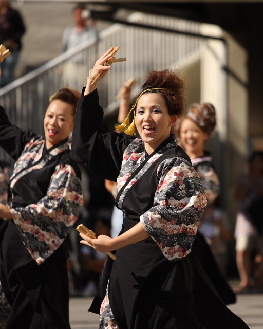 第55回よさこい祭り（2008） 1日目 知寄町競演場_a0077663_18203515.jpg