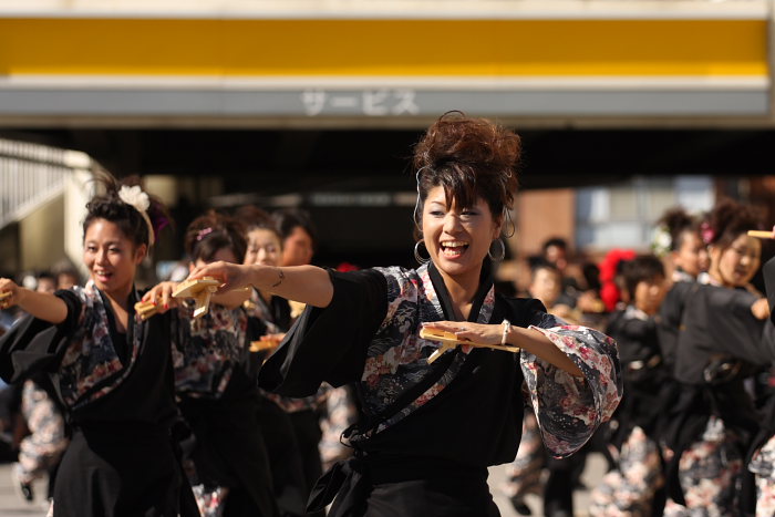 第55回よさこい祭り（2008） 1日目 知寄町競演場_a0077663_18205061.jpg