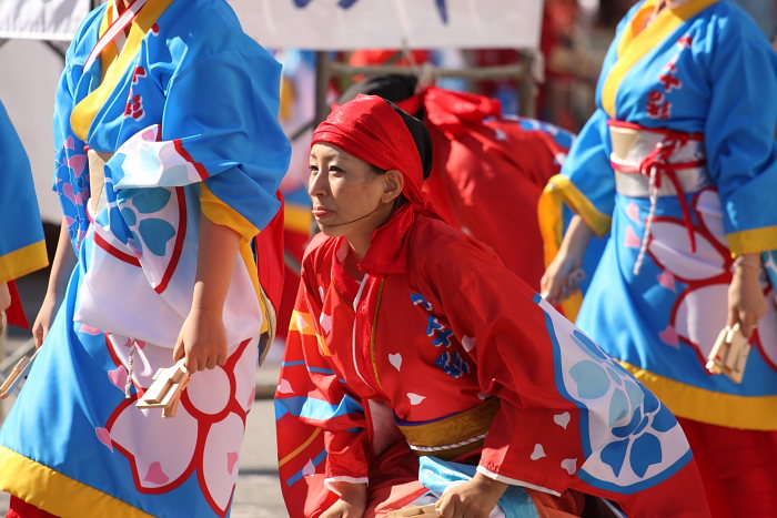 第55回よさこい祭り（2008） 1日目 知寄町競演場_a0077663_18213390.jpg