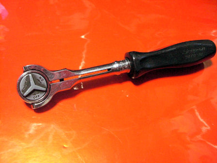 Snap-on TM737 1/4 Long Flex Head Ratchet : 工具の標本 Snap-on TM737 1/4 Long Flex Head Ratchet : 工具の標本