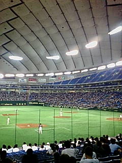 8月20日　プロ野球日本ハムＶＳロッテを見てきました_b0062013_0273433.jpg