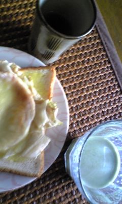 今日もママ朝食(* >∀<*)_e0114246_1132666.jpg