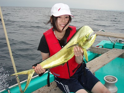 浜松夏期講習で相模湾シイラだ。_d0137029_1941252.jpg