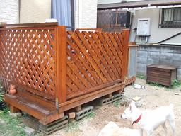 小さなドッグラン制作 むふ 好きなことだらけ