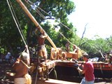 新造カヌーの進水式-その1_a0043520_237644.jpg