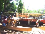 新造カヌーの進水式-その1_a0043520_2384722.jpg