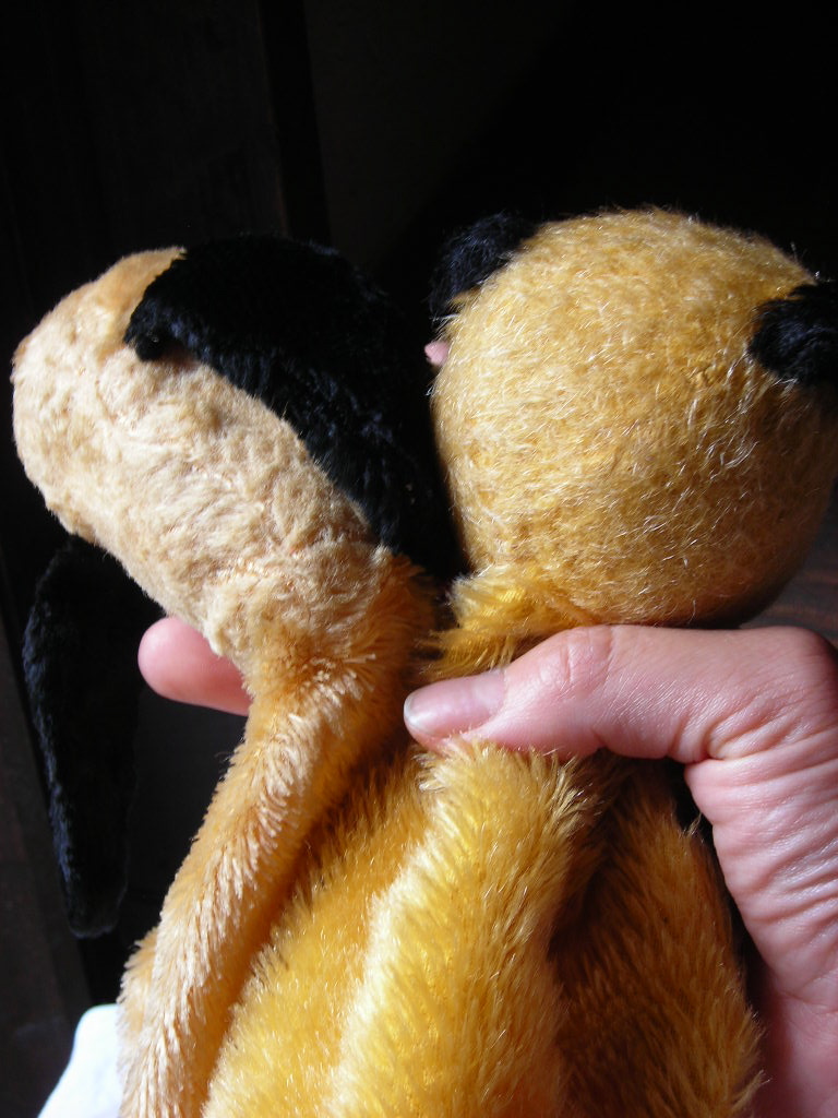 ♥夏の大特価Sale❤️幼いお顔のアンティークパペットベア❤️ チャドバレーのスーティーのパペット1955-1960年代 gt-1077の