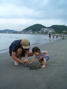 葉山に初めての家族旅行_f0030470_22245541.jpg