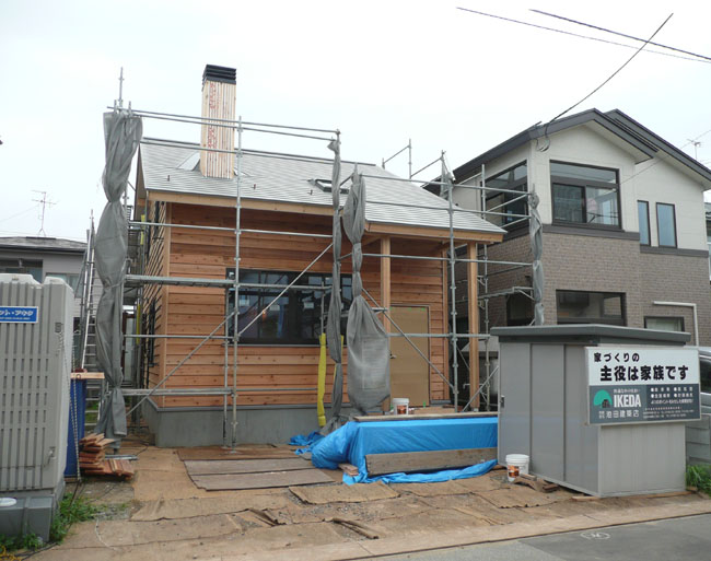 T邸(牛島西2丁目の家) 上棟式!_f0150893_16143515.jpg