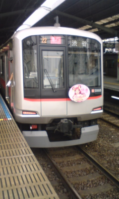 東急東横線のプリキュア電車_e0013178_1284116.jpg