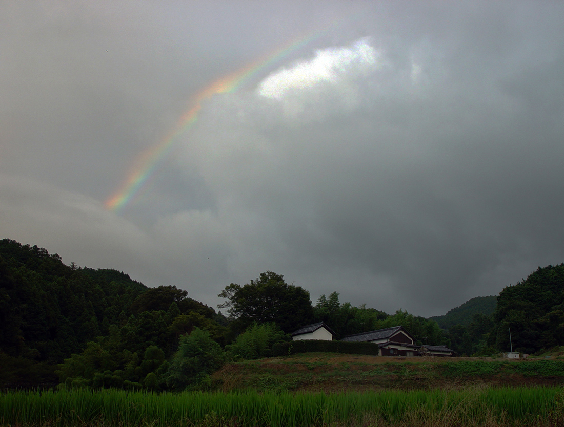 明日香　八釣（やつり）　虹_c0108146_23393237.jpg