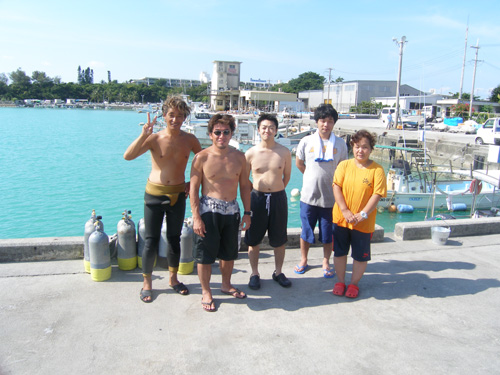 8月29日何とかボートで潜れたよ~!_c0070933_22292516.jpg
