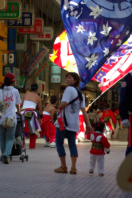 ２００８よさこい全国大会その１８（備後新選組とらさん)_a0009554_20224166.jpg