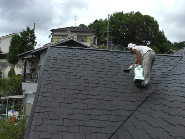 H２０　８月２７日　屋根塗り替え工事_e0116798_1759941.jpg