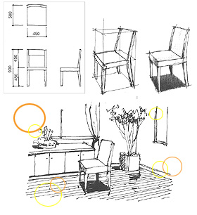 インテリアイラストを描こう きっかけミニレッスン スクール日記