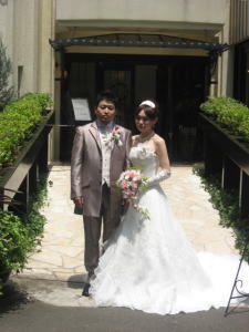 ヴィラ・デ・マリアージュ 日比谷パレス WEDDING♪_c0043737_3293576.jpg