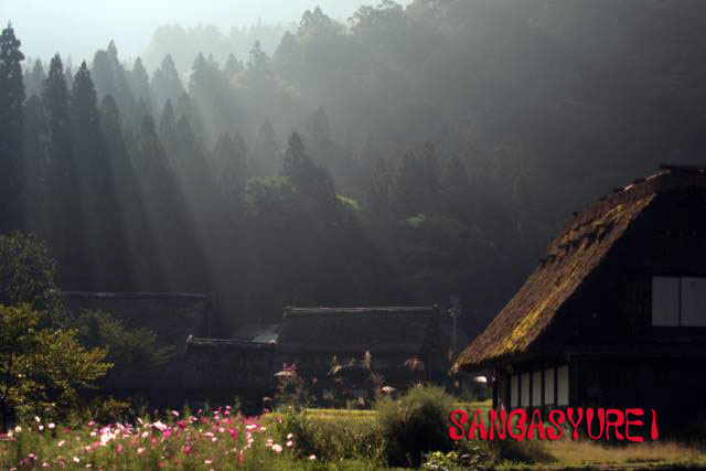 初秋の白川郷 萩町 _b0154570_8595049.jpg