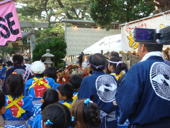 ９月８日（月）　森戸神社のお祭り_e0006772_22193528.jpg