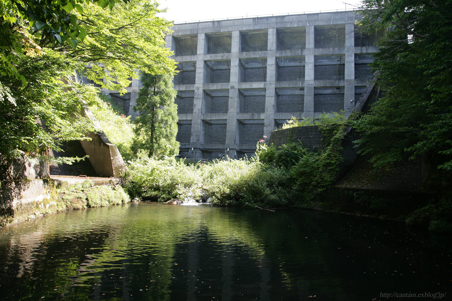 鳥取県 智頭町 三滝ダム_f0091955_20322338.jpg