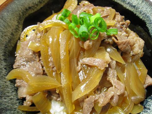 今夜は牛丼。_c0146301_19351278.jpg