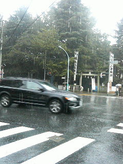 時ならぬ雨、そしてパフェ_a0075684_22512257.jpg
