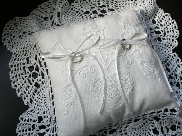 リングピロー完成 マイペース便り