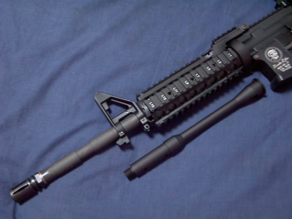 G&P CQB-R アルミアウターバレルを組み込んでみる : Special