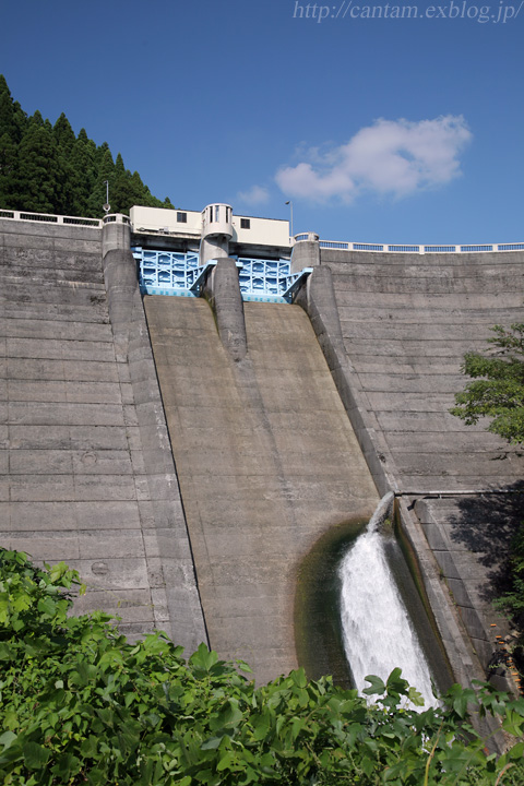 鳥取県 若桜町 茗荷谷ダム_f0091955_204070.jpg