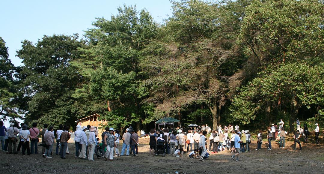 「警官の血」ロケ地 仙元山公園が熱い 深谷のまちづくり その24_a0107574_18101399.jpg