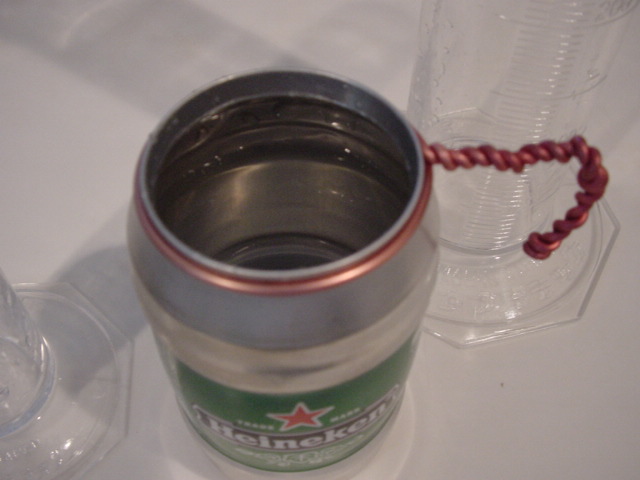 Heineken pot // ハイネケンの空き缶を鍋として使うには_f0113727_6452458.jpg